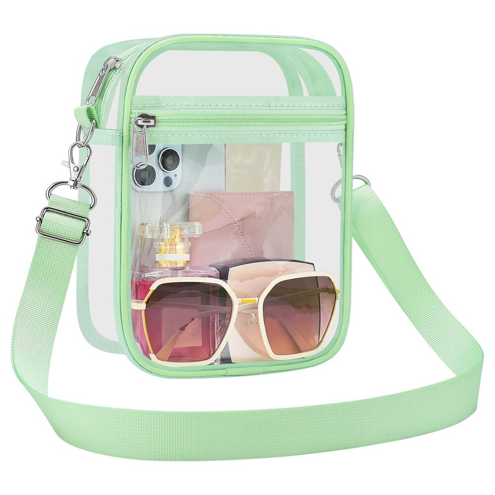 3034 Clear Bag Stadium Approved Clear Purse Clear Crossbody Bag For Stadium